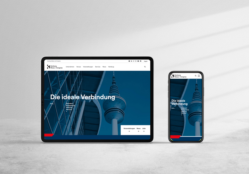 Hamburg Messe Case Study – entrados Corporate Website und Event-App